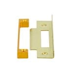 Sylvan  Polished Brass Rebate Kit - For 3 Lever Lock