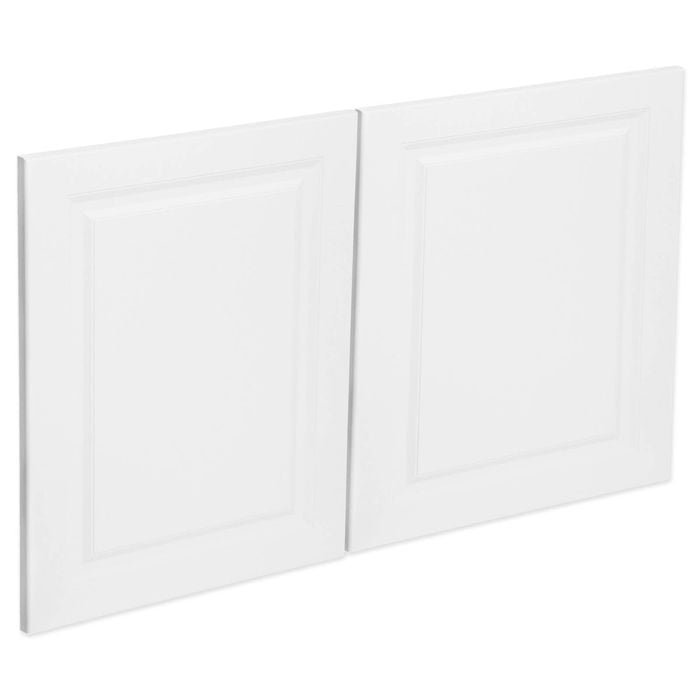 Kaboodle 1000mm Vanilla Essence Heritage Fridge Cabinet Doors - 2 Pack