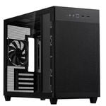 ASUS Prime AP201 Tempered Glass Micro-ATX Computer Case - Black [AP201 ASUS PRIME CASE TG]