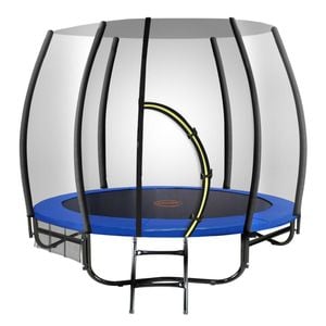 Kahuna 8ft Twister Springless Trampoline - Blue