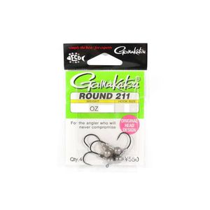 Gamakatsu Round 211 Superb Short Shank Fishing Jig Head 1/32oz 2