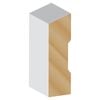 Hume 66 x 18mm 5.4m Moulding White Pine FJ Primed Single Beveled