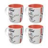 4x Nostalgic-art Ceramic Coffee Mug Ford Mustang Car Lover Gift 330ml