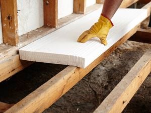 DIY Step Image - How to install polystyrene insulation . Blob storage upload.