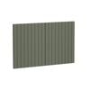 Kaboodle 900mm Saltbush V-Groove Med Rangehood Doors - 2 Pack