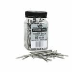NZ Nails 60 x 3.15mm 316 Stainless Steel Timber Decking Nail - 500g Pack