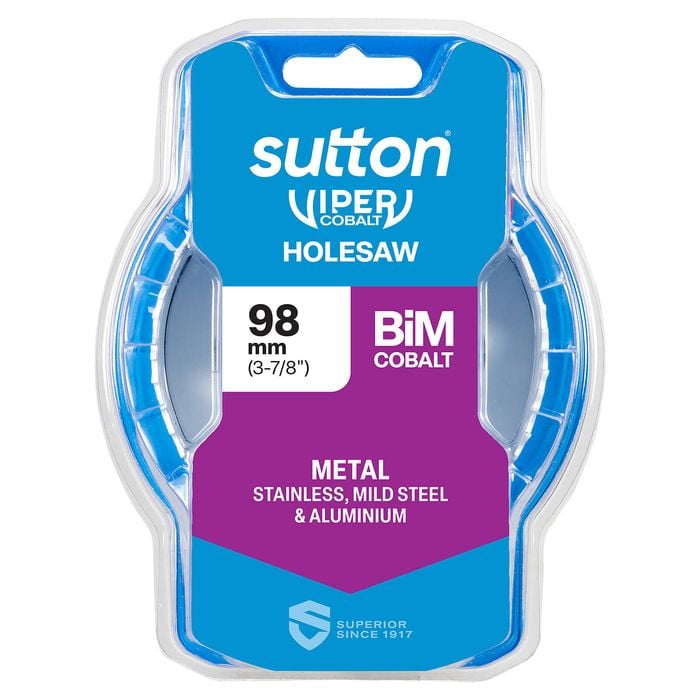 Sutton 98mm Viper Bimetal Cobalt Holesaw