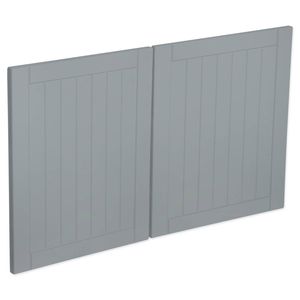 Kaboodle 1000mm Kaleo Country Fridge Cabinet Doors - 2 Pack
