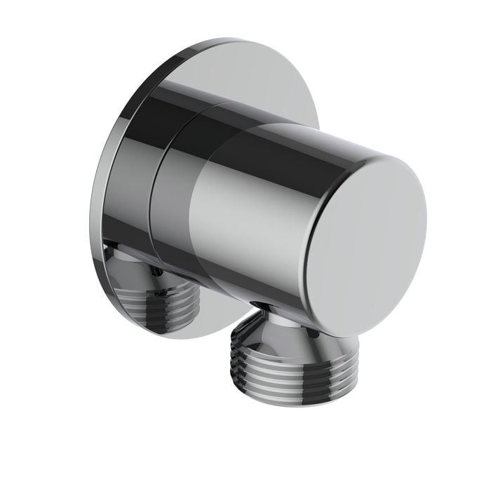 Mondella Resonance Shower Elbow Chrome Round - Chrome