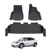 AUSGO Car Floor Mats for Tesla Model Y 2022-2025 All-Weather Floor Liners