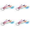 4x 4pc Appetito Measure Spoons Home Kitchen Cooking Utensil Set