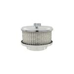 4" X 2" Air Cleaner Kit Chrome to Suit 2-5/8" Neck Carb, with 2-5/16" Adaptor