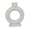 Maine & Crawford Ophelia 17cm Textured Ceramic Vase - White