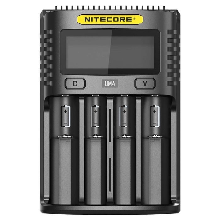 Nitecore UM4 Intelligent 4-slot battery USB smart charger