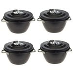 Avanti Mini Non Stick Pudding Steamer - Set of 4