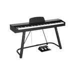 Alpha 88 Keys Electronic Keyboard Digital Piano Full-weighted W/ Stand
