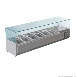 FED-X Flat Glass Salad Bench