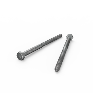 ZENITH M6 x 100mm Hot Dip Galvanised Hex Head Coach Screws - Each