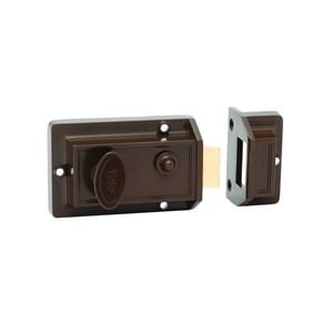 Yale Brown Night Latch