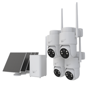 MaxRanger4K Pan Tilt Security System with Auto Tracking - 4 Pack