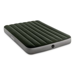Intex Full Dura-Beam Double Prestige Downy Airbed Grey 137x191x25cm