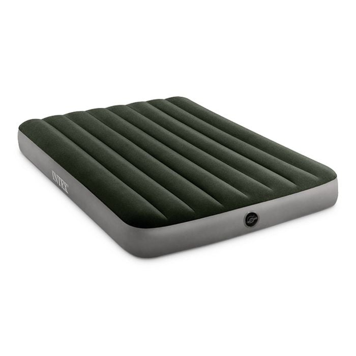 Intex Full Dura-Beam Double Prestige Downy Airbed Grey 137x191x25cm