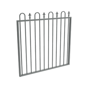 ProtectorAl 800 - 1200 x 1200mm Monument Aluminium Pool Gate Loop And Spear