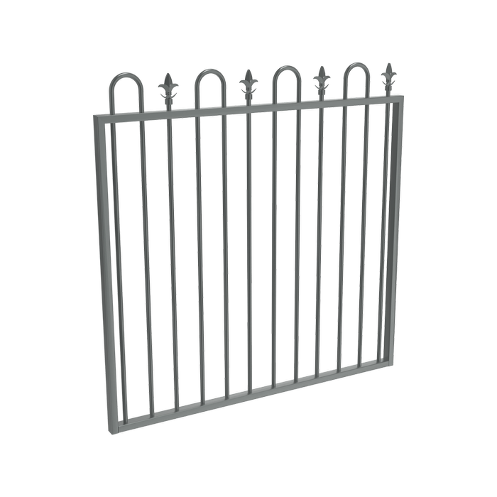 ProtectorAl 800 - 1200 x 1200mm Monument Aluminium Pool Gate Loop And Spear