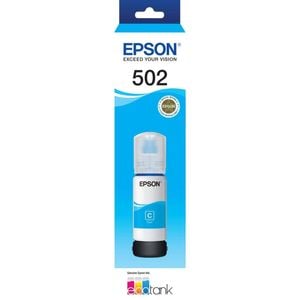 Epson Epson T502 Cyan EcoTank 502 Ink Toner Bottle C13T03K292 Genuine Original