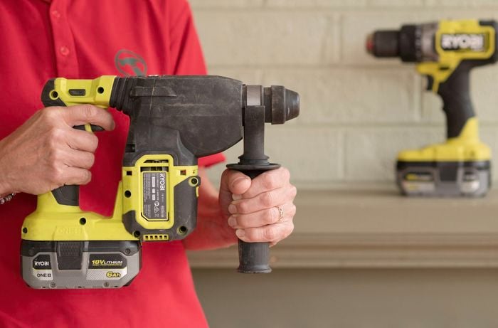 Ryobi cordless rotary hammer drill
