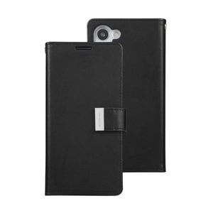 Goospery Rich Diary Case for Samsung Galaxy S23 - Black