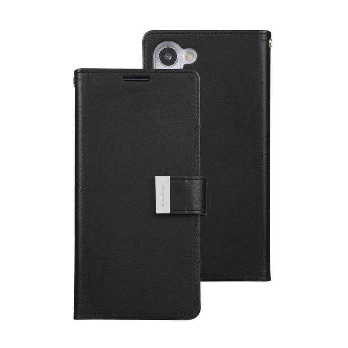 Goospery Rich Diary Case for Samsung Galaxy S23 - Black