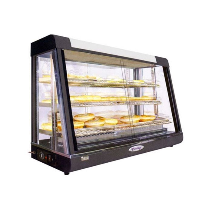 Benchstar All Stainless Steel Pie Warmer And Hot Food Display 100 Pies  - Pie Warmers (pw-rt/1200/1e)