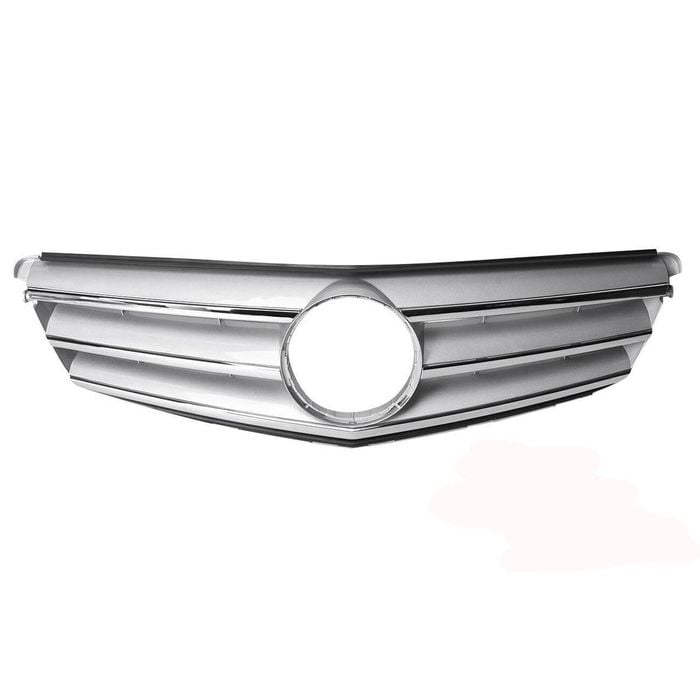 Front Radiator Chrome Grille for Mercedes C-CLASS S204 W204 C180 C220 C230 C250