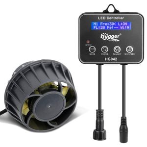 Hygger Inverter Wavemaker Pump - Black - Black | One size | HG-042