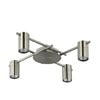 CLA Lighting Tache Interior Spot Ceiling Light (with Adjustable Chrome 4 Heads) IP20