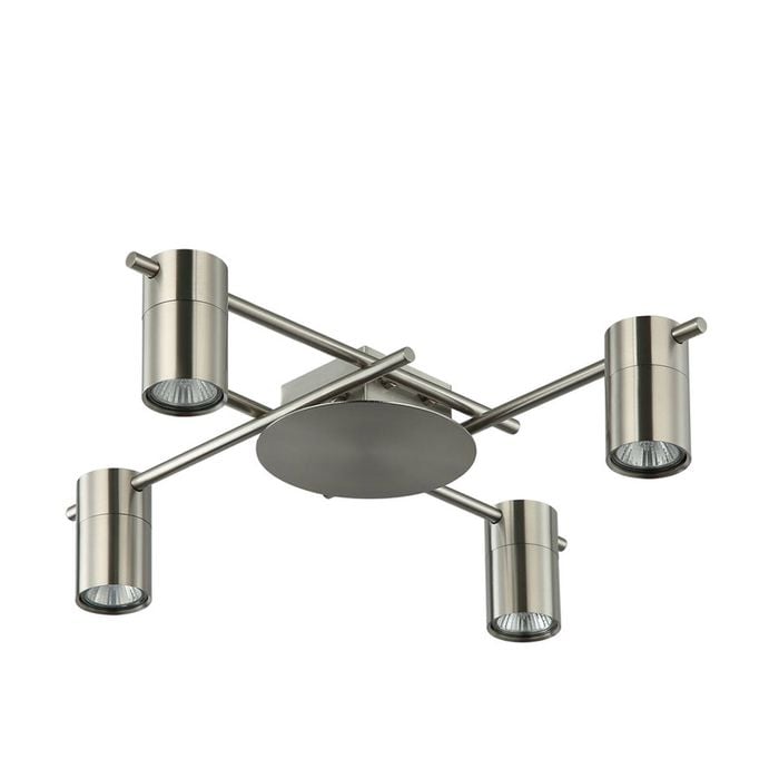 CLA Lighting Tache Interior Spot Ceiling Light (with Adjustable Chrome 4 Heads) IP20