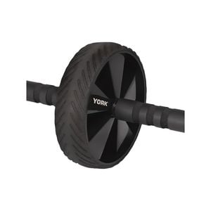 York Deluxe Ab Wheel Black Single