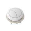 CLARK White Toilet Cistern Flush Button