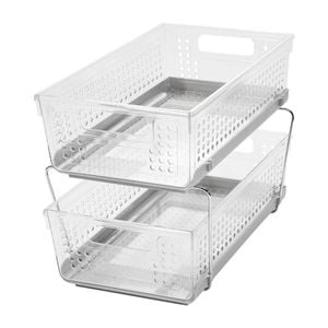 Madesmart Two Level Storage With Dividers