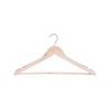 Practa Timber Clothes Hangers With Bar - 5 Pack 
