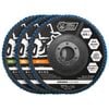 Full Boar 125mm 40 80 120 Grit Zirconia Flap Disc - 3 Pack