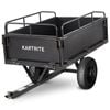 Kartrite 430kg Heavy-Duty Steel Dump Cart with Foot Pedal Dumping System