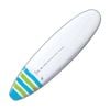 Redback Revolution Malibu Longboard Surfboard W/ Bamboo Composite Bue 9ft