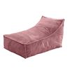 Cadence & Co. Wilde Ribbed Luxe Fleece Bean Bag Lounge Cover Blush