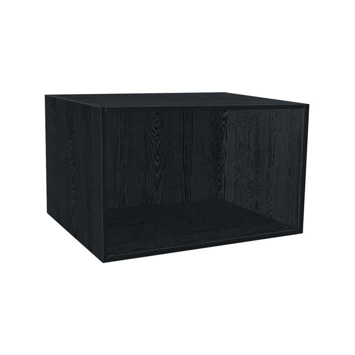 Kaboodle 600-699mm Licorice Twist Customisable Deep Open Slimline Shelf