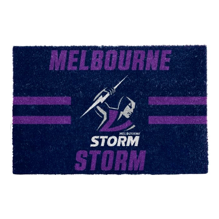 NRL 60 x 40cm Storm Coir & PVC Doormat - Single