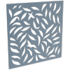 ProtectorAl 300-1200 x 300-1200mm Deep Ocean Large Leaf Unframed Solid Aluminium Decorative Panel 