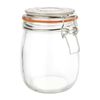 Vogue Preserve Jars Clip Top Round Glass 750ml