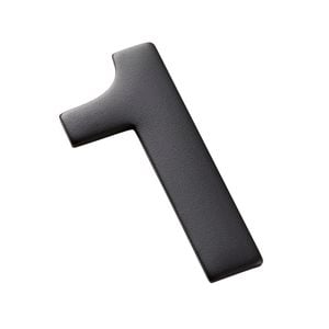 Sandleford 50mm Matt Black Mode Numeral 1